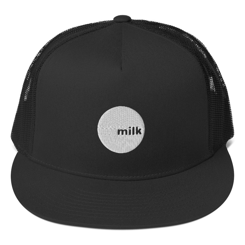 Milk Black Trucker Hat