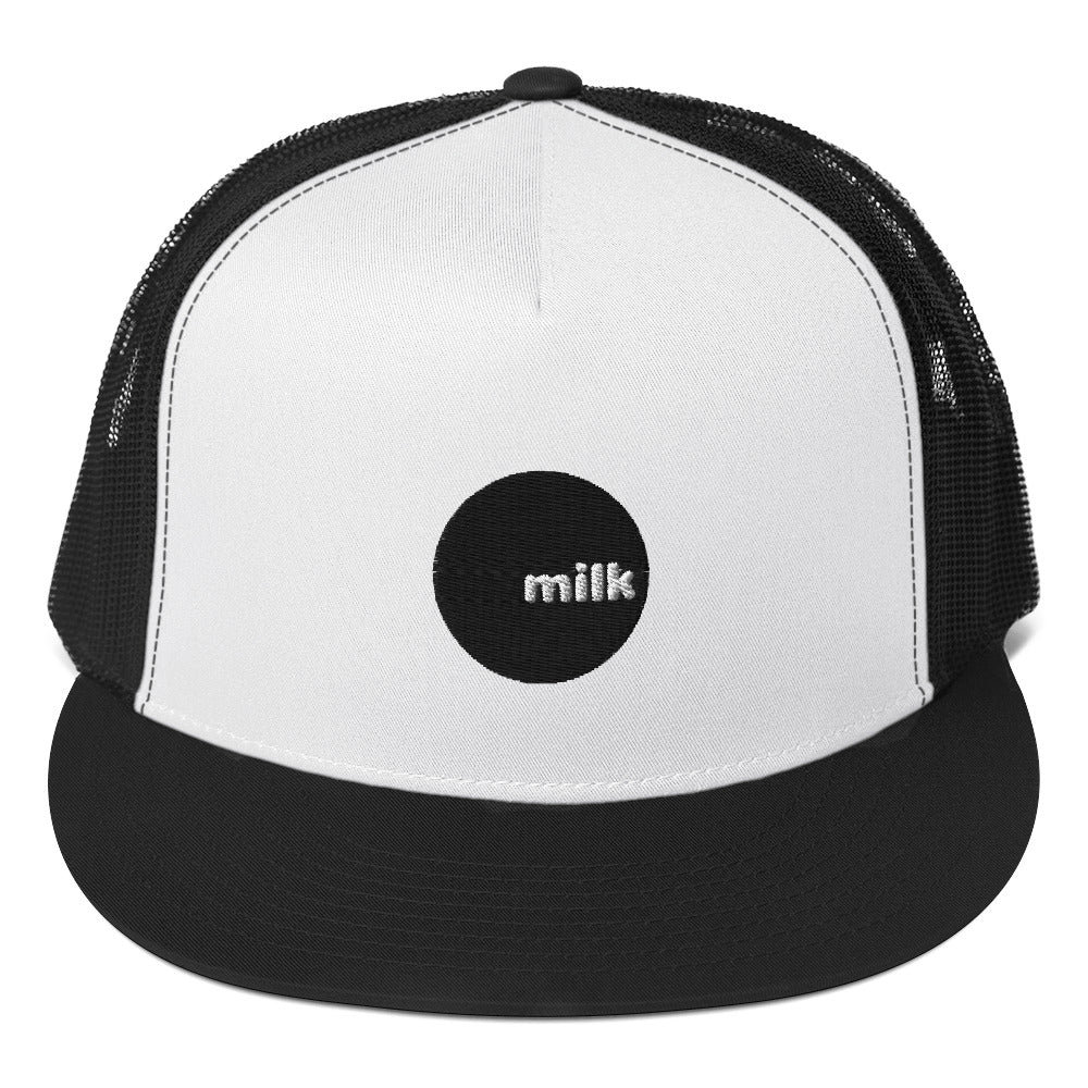 Milk B&W Trucker Hat