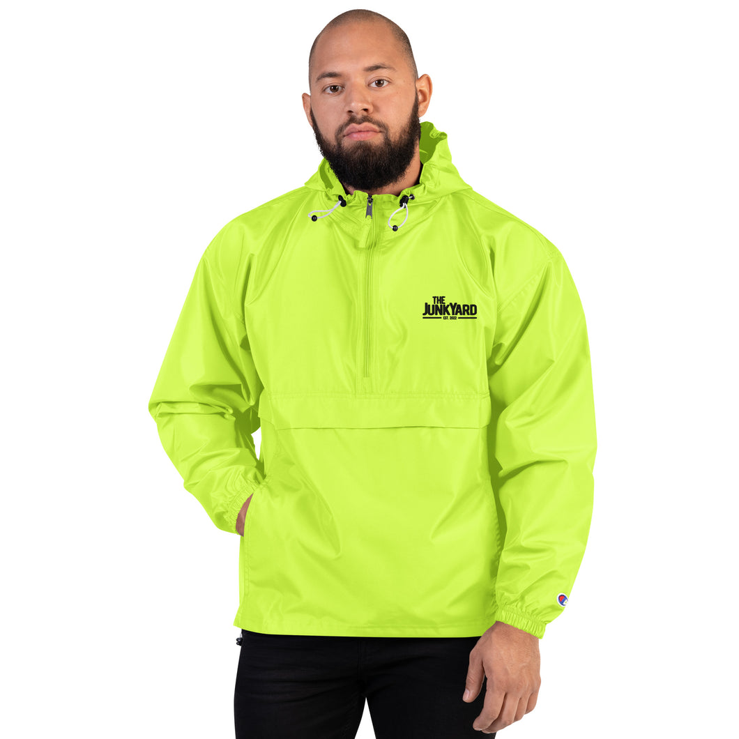 Junk Yard Embroidered Champion Packable Jacket